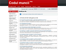 Tablet Screenshot of codulmuncii.ro